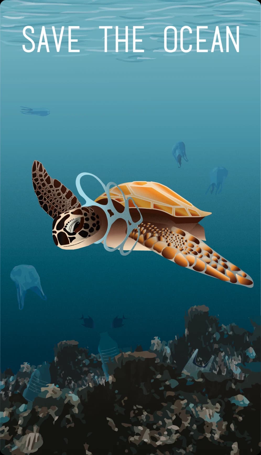 Save the Ocean — Tortuga